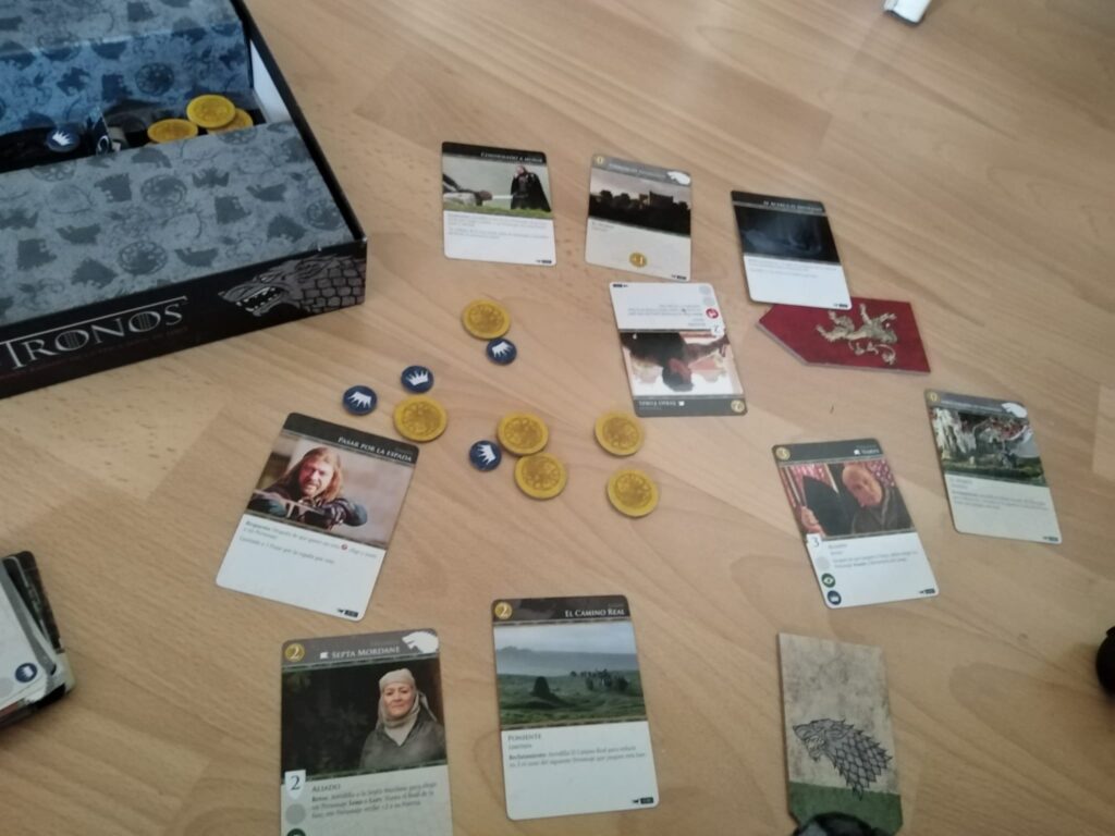 partida de juego de tronos lcg