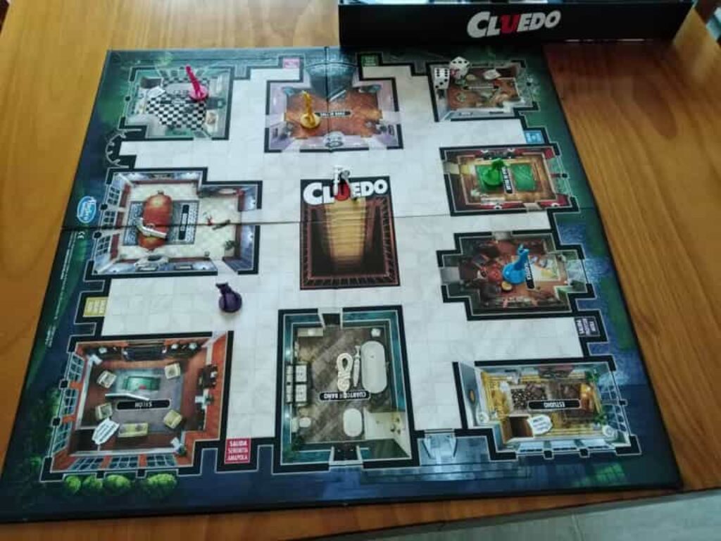 Juego de Mesa Cluedo Tablero