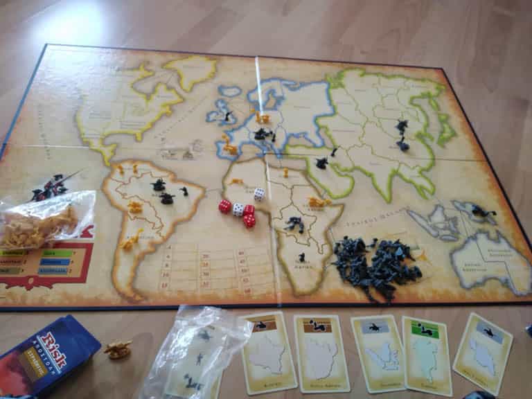 Juego de Mesa Risk Tablero Partida