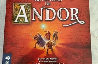 elegir juego de mesa las leyendas de andor caja