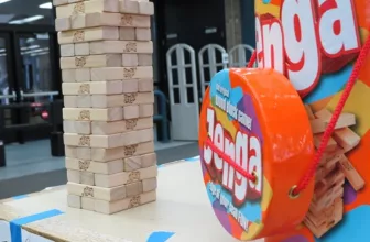 elegir juego de mesa Jenga caja